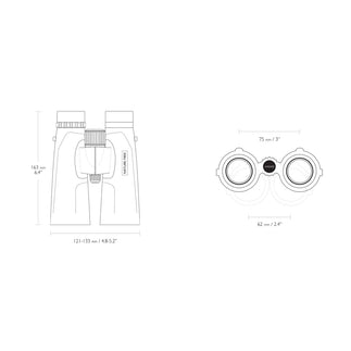 Hawke Nature-Trek 12x50 Green Binocular