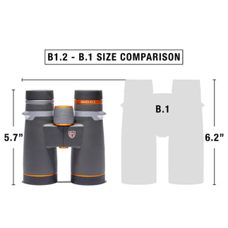 Maven B1.2 Binocular 8x42 Gray/Orange BLD3