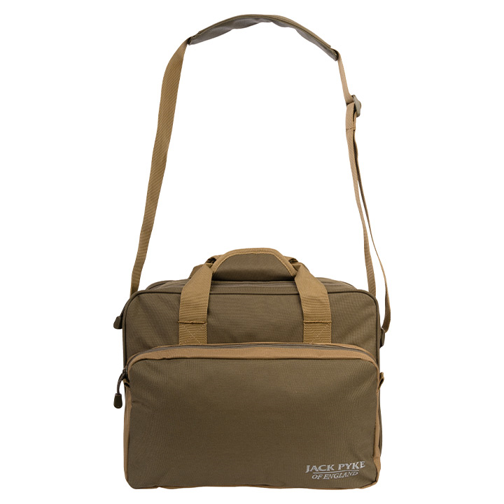 Borsa Porta-cartucce Jack Pyke - Nylon Cordura 600D, Capacità 100 Cartucce, Chiusura A Zip - Foto 9