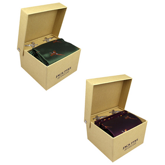 Jack Pyke Tie, Hanky and Cufflinks Gift Set Pheasant