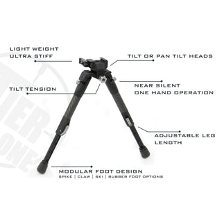 Tier One Aluminium Tactical Bipods